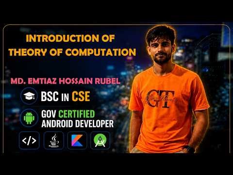 Introduction of Theory of Computation Explained Easily 🔥 Full Course for Beginners