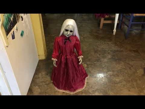 Spirit Halloween 2016 Roaming Rosie Red Antique Doll