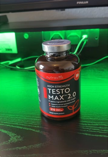 High Strength Testo Max Capsules for Wellness Support