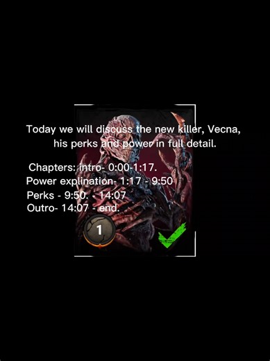 This new update is fking amazing. #DBD #Strangerthings #Horror #Vecna