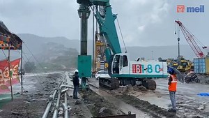 367 reactions · 53 shares | Diaphragm wall work one of the key event in polavaram irrigation project started by MEIL The work was started by performing puja today by word and MEIL officials.it is one of the key event in the construction of Polavaram irrigation project. The length of this diaphragm wall is 450 meters. This is a plastic concrete erected dam filled earth cum rock substance. The diaphragm rock wall has 89 panels. | Megha Engineering and Infrastructures Ltd | Facebook