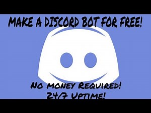 How to Make a Discord Bot for FREE! || How to host a Discord Bot free for 24/7