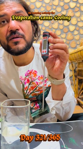 Day 321/365 of sharing my teaching practices Topic : Evporation cause cooling || a demonstration with thermometer. The temperature decreases bacause … #techingideas #teachersofinstagram #learningbydoing #physicsexperiment #jee #neet #boards #reels #trending | Mukul Rathi