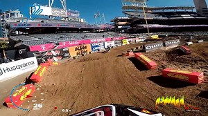 Rip around the San Diego SX track with 250SX points leader Shane McElrath. Shot with GoPro #Hero5. | Supercross