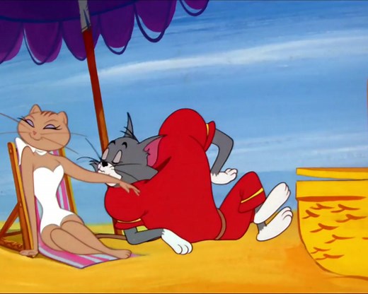 Tom and Jerry Balloon Muscles