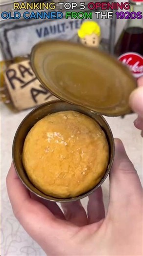Ranking 5 Opening old canned from the 1920s😮😱