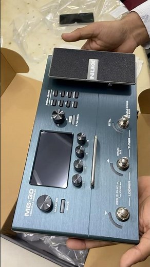 NUX MG-30 multi effects guitar processor!