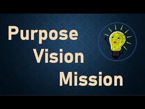 Mission Vision Purpose