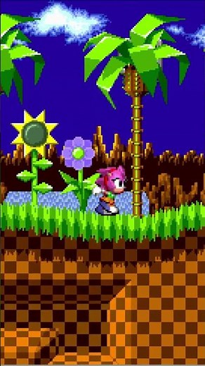 Sonic 1 Forever Showcase Amy Green Hill Zone