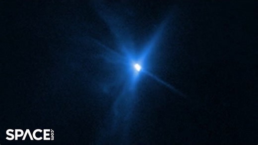 DART asteroid impact aftermath caught on Webb and Hubble space telescopes