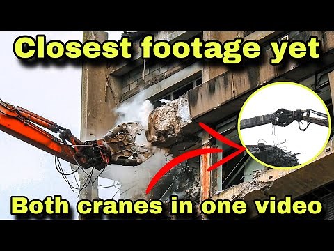 Royal Liverpool Hospital Demolition - Closest footage yet