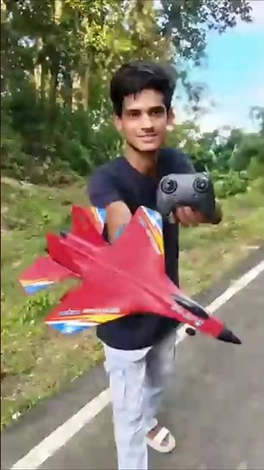 RC Remote Control Fighter Jet Unboxing & High Speed Test! ✈️😀#toyswala#funny🚀