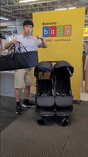 Mountain Buggy Nano Duo with Cacoon. Great compact travel stroller for twins or 2 kids.