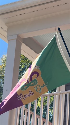 A historic city and a historic celebration. Long before the beads and balconies, these colors carried meaning. 💜 Justice 💚 Faith 💛 Power Today, they wrap themselves around Pensacola’s porches, palms, shops and streets, reminding us that Mardi Gras isn’t just a party…it’s a tradition. Season officially on. 💜💚💛 | Pensacola Mardi Gras