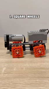 Square VS Oval Wheels #lego #technic #legotechnic #mechanical #diy #mechanism #mechanicalengineering #legotechnicmoc #legofan #engineering #cars #tires #gears #diyprojects #satisfying #satisfy #wheels #funny | Bricks Master Builders