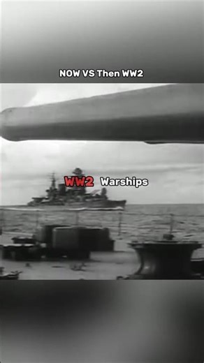 Warships NOW VS Then WW2 Warships #history #worldwar2 #ww2 #warships