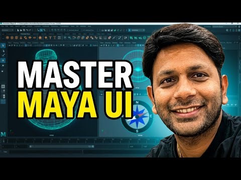 Concept of 3D Modelling : Maya UI & Interface Overview