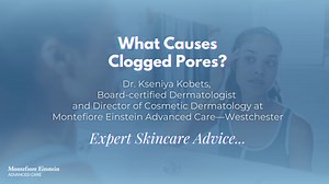What causes clogged pores? According to Dr. Kseniya Kobets, Board-certified Dermatologist and Director of Cosmetic Dermatology at Montefiore Einstein Advanced Care—Westchester, clogged pores are naturally caused by a build-up of dead skin cells, sebum (the skin’s natural oil), and/or dirt. In addition to what you put on your skin, Dr. Kobets explains, “Clogged pores can be further exacerbated by internal hormones and an inflammatory diet.” Learn more: https://www.humnutrition.com/blog/pore-clogg