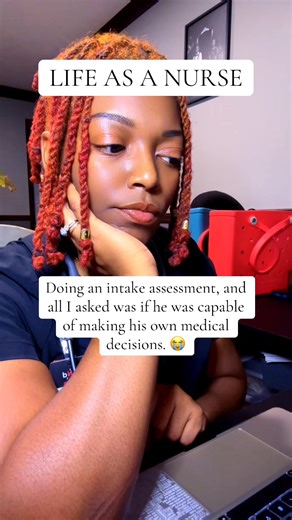 This intake assessment was not supposed to go like this..🤦🏾‍♀️ | The Brand Nurse
