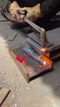 cutting torch technique #cuttingskills #welding #weldingtricks #cuttingtorch
