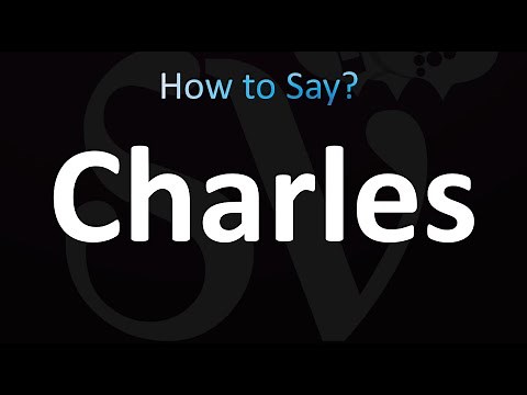 How to Pronounce Charles (correctly!)