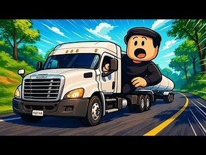 Euro Truck on Roblox? I got the toughest route! 🚛🔥