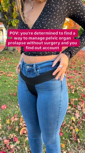 POV: You’re determined to manage pelvic organ prolapse without surgery… and you stumble across myPelvicBra™ 😏✨ Meet the supportive sidekick lifting your pelvic floor from the outside, helping relieve: • Heaviness • Pressure • Bulging • Leaks Support that fits under clothes moves with you so you can get back to… well, you. Your journey isn’t over, it’s just getting started 🤍 #pelvichealth #prolapsesupport #pelvicfloorsupport #womenshealth #pelvicorganprolapse #PelvicFloorSupport | Mypelvicbra