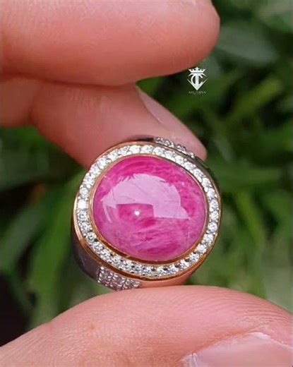 Batu Permata Natural Ruby Burma Myanmar 9.54 Ct SKY Lab Certified