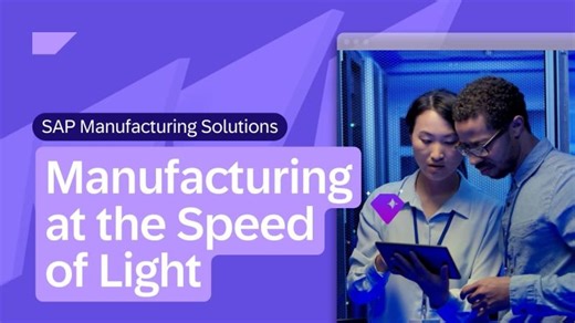 Manufacturing at the Speed of Light | SAP Manufacturing Solutions | AplusA Technologies Private Limited
