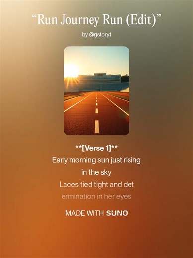 “Run Journey Run (Edit)” | Runway Edit