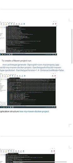 How to dockerize maven project #docker #devops #maven #aws #ec2