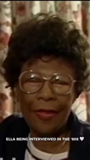 Ella Fitzgerald being interviewed for her Dallas performance in the ‘80s ❤️ 🎥: The Bobbie Wygant Archive/NBC5/KXAS-TV | Ella Fitzgerald