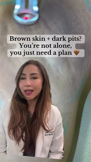 Dark armpits but make it ✨science✨ #soleiclinic #darkarmpits