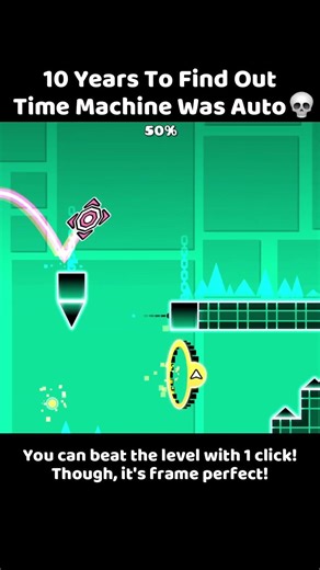 Time Machine Was Actually Auto! #geometrydash
