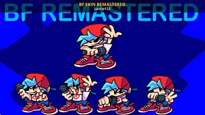 BF SKIN REMASTERED Mod for Friday Night Funkin' | FNF Mods