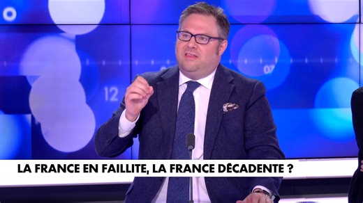 L'édito de Mathieu Bock-Côté : «La France en faillite, la France décadente ?»