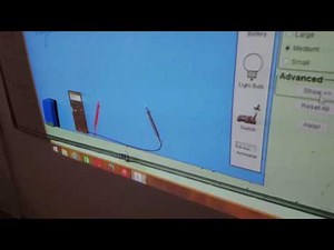 Electric circuits using PHeT simulation lab