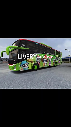 Modifikasi Livery JB5 di Bus Simulator Indonesia