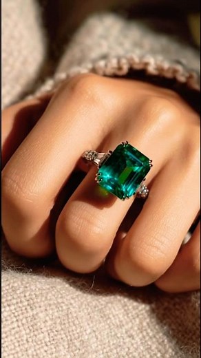Emerald Beauty | Stunning Rings, Earrings, Necklace & Pendant Collection 💚
