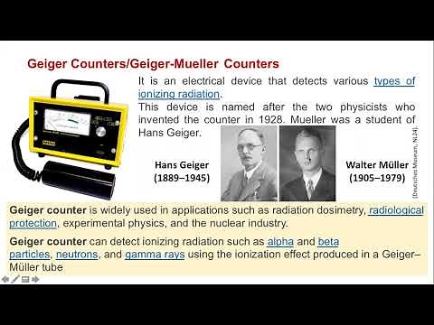 Measurement of Radioactivity