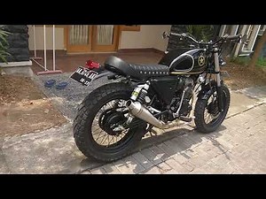 Megapro modifikasi Scrambler, japstyle part2