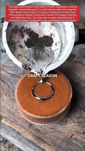 The Magic of Magnetic Sand