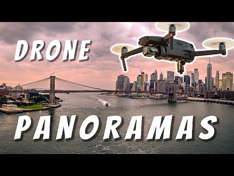 Drone PANORAMA PHOTOS - all you need to know - explained on DJI Mavic 2 Pro