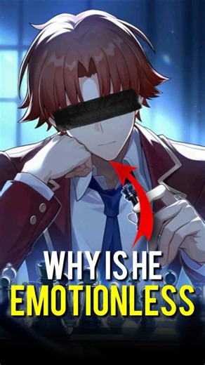 Why ayanokoji is Emotionless...? #shorts #anime