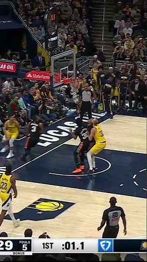 Full 💨 Court 💨 Hustle 💨 T.J. McConnell Sprints Down Full Length of Court for Bucket Before Buzzer