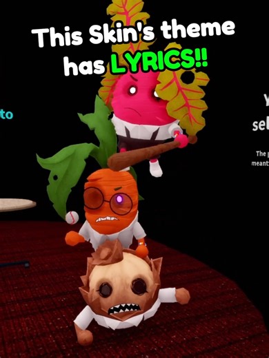 New Skin Theme with Lyrics in Roblox Piggy Update