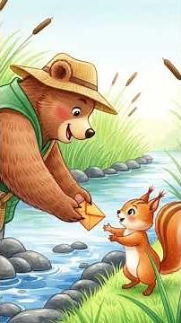 💌🐻 Berni y los Mensajes de Corazón #shortvideo #shotrs #cuentosinfantiles #sanvalentin #cuentos