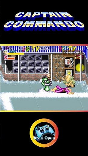 Captain Commando - ARCADE / CAPCOM #bestarcadegames #retrogaming #arcade #retrogameroom #retro