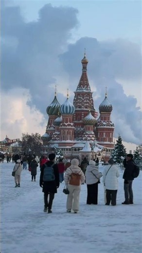 St. Basil’s Cathedral 🇷🇺✨ — Moscow’s fairytale landmark.#russia #moscow #4k #love