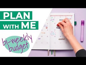 How to Plan a Biweekly Budget Paycheck to Paycheck - Clever Fox Bi-weekly Budget Planner Review